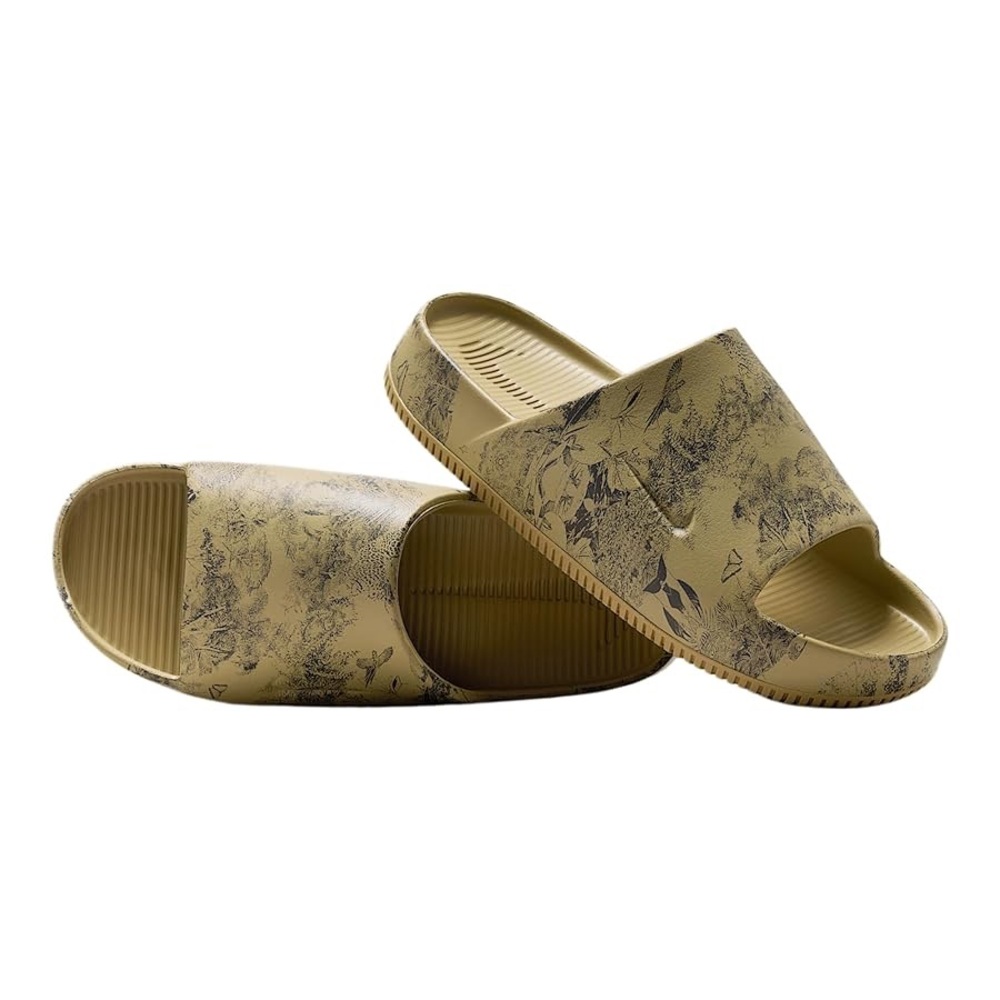 Nike Calm Parachute Beige Anthracite Slides- Men’s 12 / Women’s 13 New